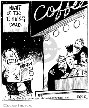 Comic Strip John Deering  Strange Brew 2008-03-01 1960s