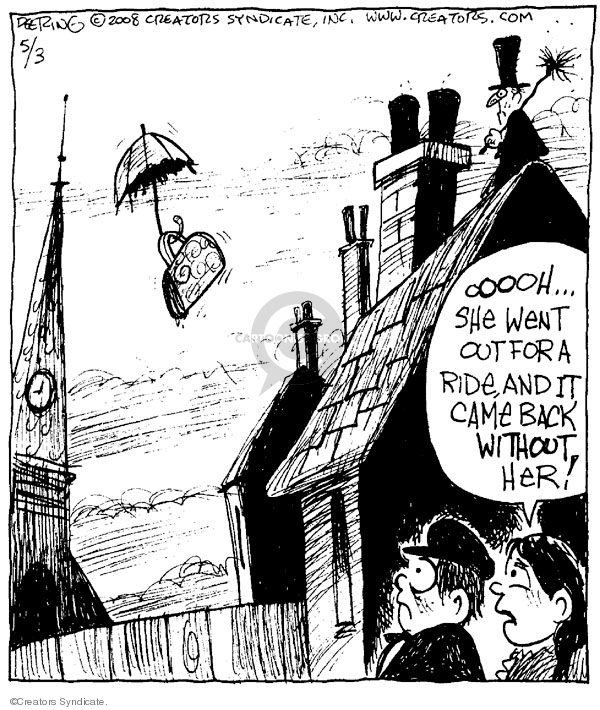 Comic Strip John Deering  Strange Brew 2008-05-03 1960s