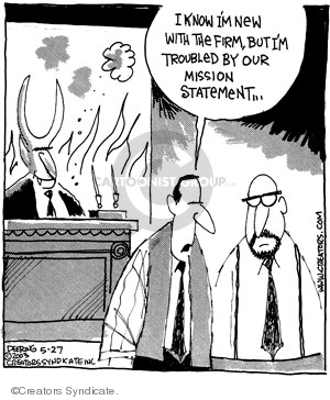 Comic Strip John Deering  Strange Brew 2008-05-27 ethical