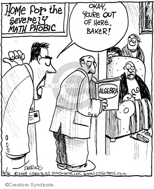 Comic Strip John Deering  Strange Brew 2008-06-16 algebra