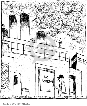 Comic Strip John Deering  Strange Brew 2008-07-17 air pollution