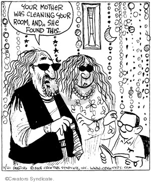 Comic Strip John Deering  Strange Brew 2008-07-21 1960s