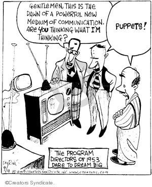 Comic Strip John Deering  Strange Brew 2008-09-11 1950s