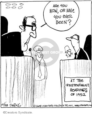 Comic Strip John Deering  Strange Brew 2008-10-28 1950s