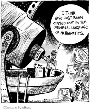 Comic Strip John Deering  Strange Brew 2008-11-15 math