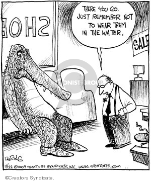 Comic Strip John Deering  Strange Brew 2009-04-22 habitat