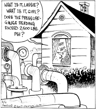 Comic Strip John Deering  Strange Brew 2009-08-04 500