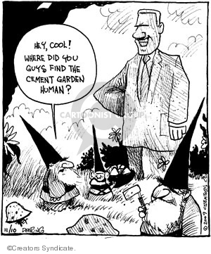 Comic Strip John Deering  Strange Brew 2009-11-10 outdoors