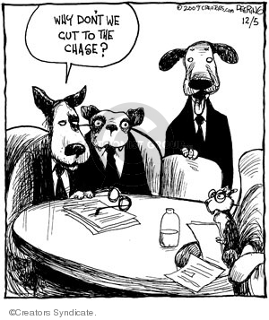 Comic Strip John Deering  Strange Brew 2009-12-05 behavior