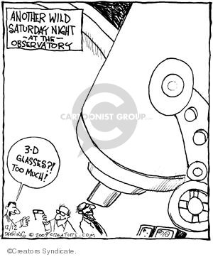 Comic Strip John Deering  Strange Brew 2009-12-12 3-D