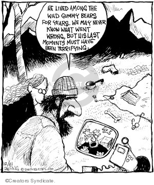 Comic Strip John Deering  Strange Brew 2009-12-21 outdoors