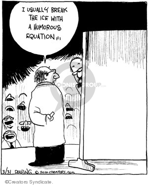 Comic Strip John Deering  Strange Brew 2010-03-31 math