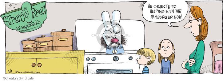 Comic Strip John Deering  Strange Brew 2010-08-08 environment