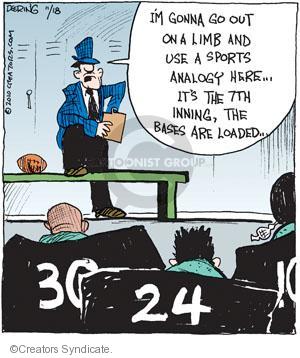 Comic Strip John Deering  Strange Brew 2010-11-18 baseball