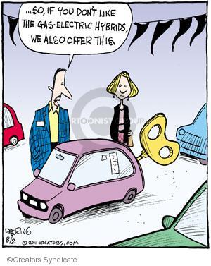 Comic Strip John Deering  Strange Brew 2011-08-02 environment