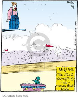Comic Strip John Deering  Strange Brew 2012-08-09 2012 Olympics