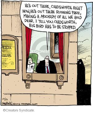 Comic Strip John Deering  Strange Brew 2012-10-15 2012 election