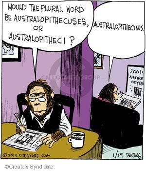 Comic Strip John Deering  Strange Brew 2013-01-19 2001