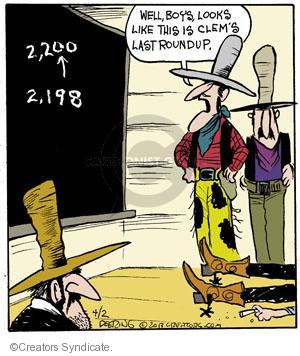 Comic Strip John Deering  Strange Brew 2013-04-02 math