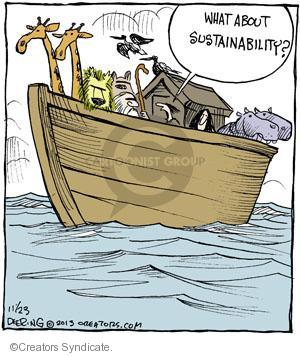 Comic Strip John Deering  Strange Brew 2013-11-23 environment