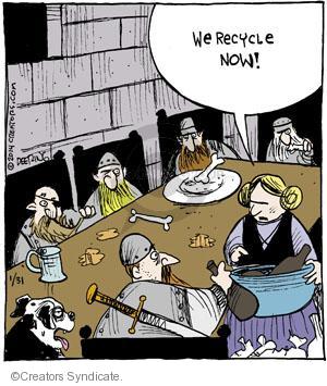 Comic Strip John Deering  Strange Brew 2014-01-31 environment