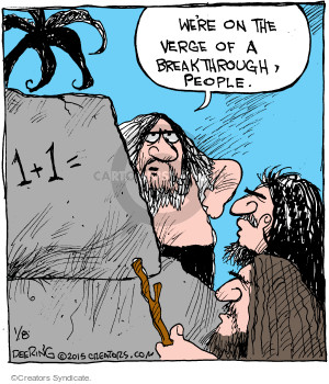 Comic Strip John Deering  Strange Brew 2015-01-08 math