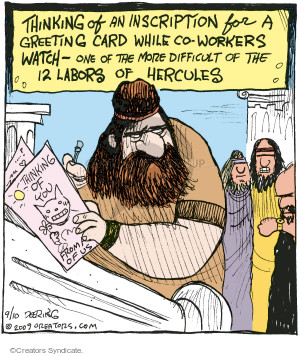 Comic Strip John Deering  Strange Brew 2015-09-10 2009