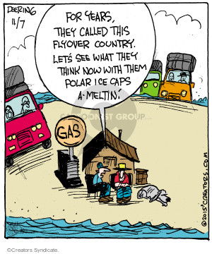 Comic Strip John Deering  Strange Brew 2015-11-07 environment