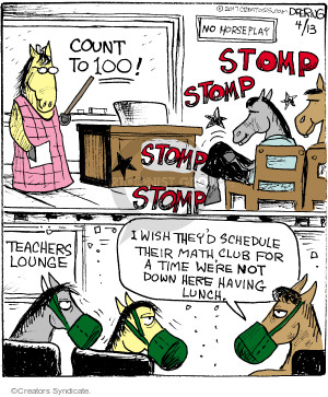 Comic Strip John Deering  Strange Brew 2017-04-13 math teacher