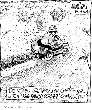 Comic Strip John Deering  Strange Brew 2007-10-25 environment