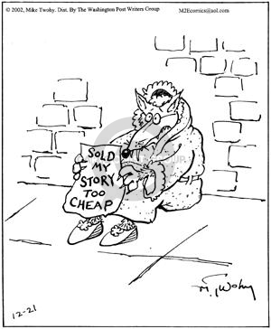 Comic Strip Mike Twohy  That's Life 2002-12-21 percentage