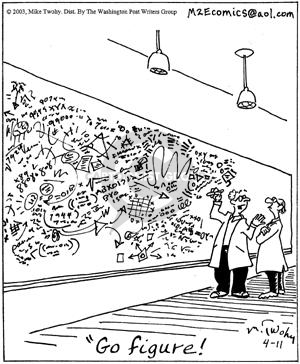 Comic Strip Mike Twohy  That's Life 2003-04-11 algebra