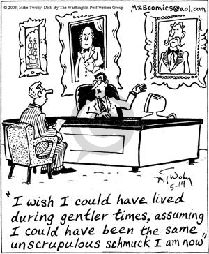 Comic Strip Mike Twohy  That's Life 2003-05-14 ethical