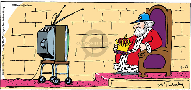 Comic Strip Mike Twohy  That's Life 2003-07-13 baseball