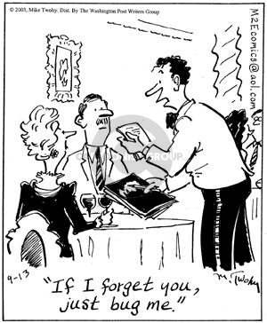 Comic Strip Mike Twohy  That's Life 2003-09-13 considerate