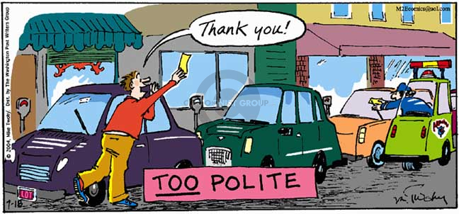 Comic Strip Mike Twohy  That's Life 2004-07-18 considerate