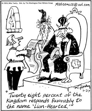 Comic Strip Mike Twohy  That's Life 2004-07-27 percentage