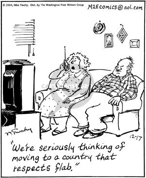 Comic Strip Mike Twohy  That's Life 2004-12-17 respect